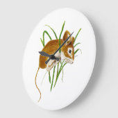 Kleine muis die binnen hangt, ontwerp Natuur Grote Klok (Hoek)