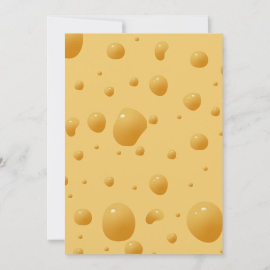 Kleine muis in Baby shower Kaart (Achterkant)