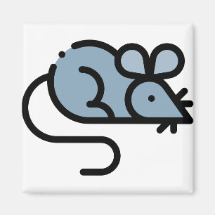 Kleine muis magneet