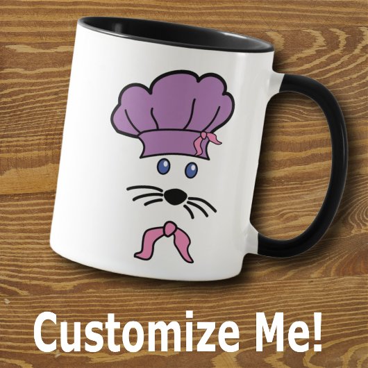 kleine muis master chef-kok Mok