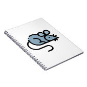Kleine muis notitieboek (Rechterzijde)