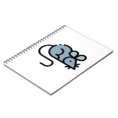 Kleine muis notitieboek (Linkerzijde)