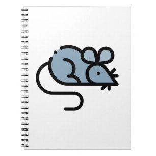 Kleine muis notitieboek