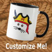  kleine muis piraat mok