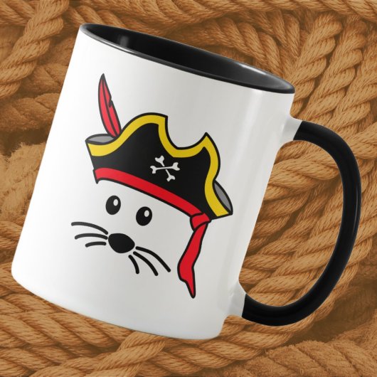 kleine muis piraat mok