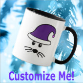 kleine muis Santa Elf Mok