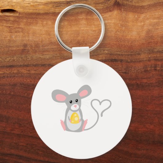 Kleine muis sleutelhanger (Voorkant)