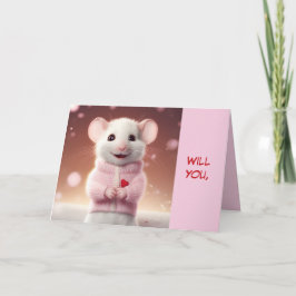 KLEINE MUIS VALENTIJN KAART