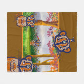 Kleine muisjes fleece deken (Voorkant (Horizontaal))