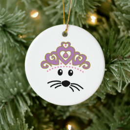  kleine muiskerst keramisch ornament