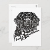 Kleine Munsterlander (logo) Briefkaart (Voorkant / Achterkant)