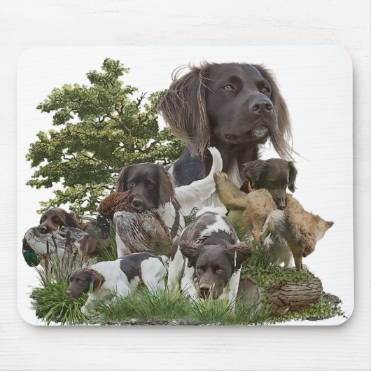 Kleine Munsterlander Muismat (Voorkant)