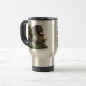 Kleine Munsterlander Reisbeker (Voorkant links)