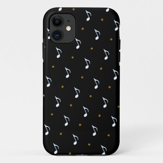 kleine muzieknoten Case-Mate iPhone case (Achterkant)