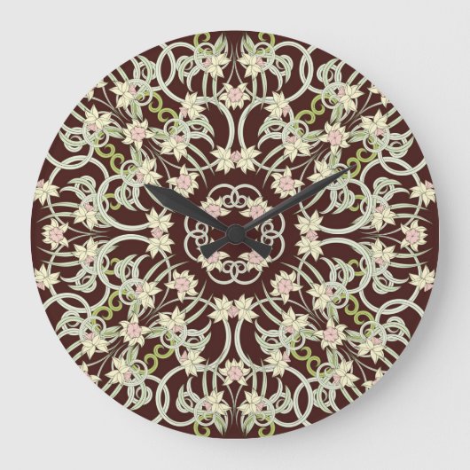 Kleine narcis, art nouveau plein. grote klok (Voorkant)