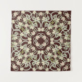 Kleine narcis, art nouveau plein. wandkleed (Voorkant (horizontaal))