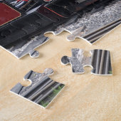Kleine Narrow-golocomotief Legpuzzel (Zijkant)