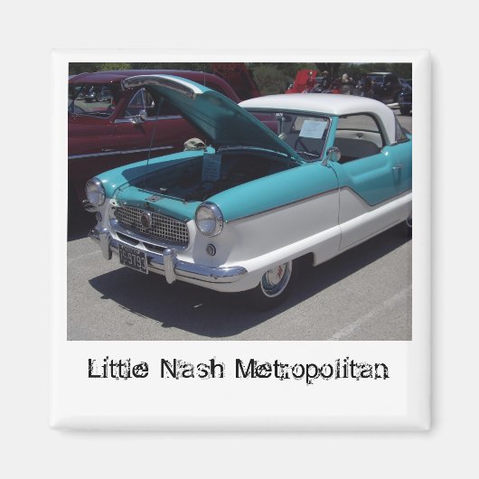 Kleine Nash Metropolitan magneet (Voorkant)