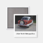 Kleine Nash Metropolitan magneet (Voorkant / Achterkant)