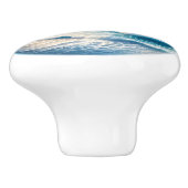 Kleine nautische - oceaan keramische lade knoppen (Zijkant)