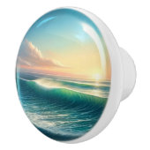 Kleine nautische - oceaan keramische lade knoppen (Rechts)