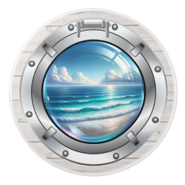 Kleine nautische - oceaan keramische lade knoppen