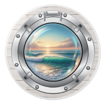 Kleine nautische - oceaan keramische lade knoppen