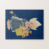 KLEINE NEDERLANDSE MEISJARENJIGSAW PUZZLE LEGPUZZEL (Horizontaal)