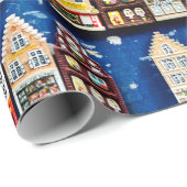 Kleine Nederlandse souvenirs en geschenken - schoe Cadeaupapier (Rol Hoek)