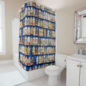 Kleine Nederlandse souvenirs en geschenken - schoe Douchegordijn (In situ)