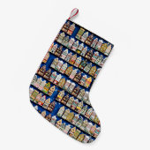 Kleine Nederlandse souvenirs en geschenken - schoe Kleine Kerstsok (Voorkant (Hangend))