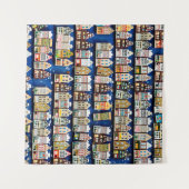 Kleine Nederlandse souvenirs en geschenken - schoe Wandkleed (Voorkant (horizontaal))