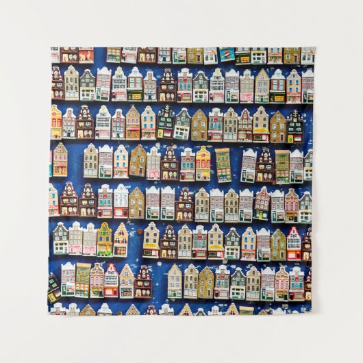 Kleine Nederlandse souvenirs en geschenken - schoe Wandkleed (Voorkant)