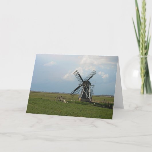 Kleine Nederlandse Windmolen in de Kaart van de (Voorkant)