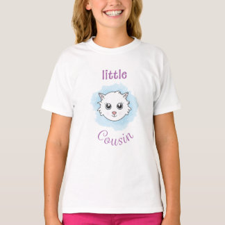 Kleine neef-meisjes Kitten t-shirt
