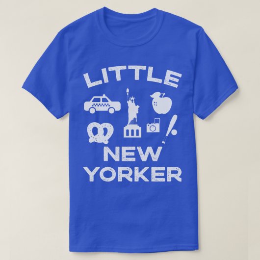 Kleine New Yorker New York Kinder New Yorkse kinde T-shirt (Design voorkant)