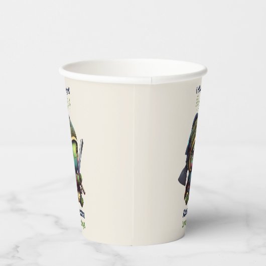 Kleine Ninja Turtle Kids Verjaardag Papieren Bekers (Rechts)