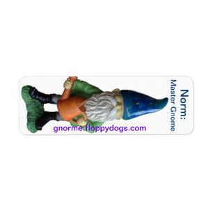 Kleine norm-stickers etiket