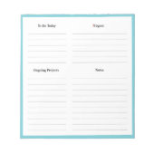 Kleine Notitieblok - Dagelijkse Planner voor Thuis (Voorkant)