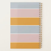 Kleine notities voor Big Dreams Blauw Roze Gouden  Planner (Achterkant)