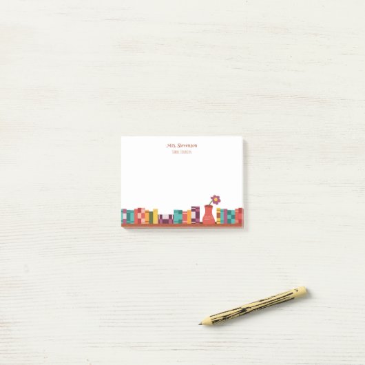 Kleine notities voor schoolboeken post-it® notes (Op bureau)