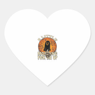 Kleine ochtend-pick-me-up Halloween Ghost Skull Mo Hart Sticker