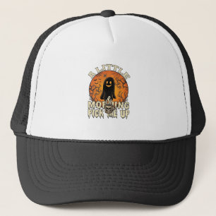 Kleine ochtend-pick-me-up Halloween Ghost Skull Mu Trucker Pet