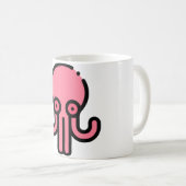 Kleine octopus koffiemok (Voorkant rechts)