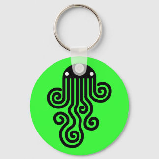 Kleine octopus sleutelhanger