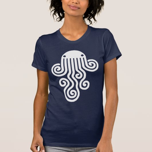 Kleine octopus t-shirt (Voorkant)