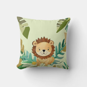 Kleine Oerwoud Prince Lion Verjaardag Kussen