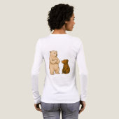 Kleine ogen, grote dromen Tri-Blend shirt (Achterkant)