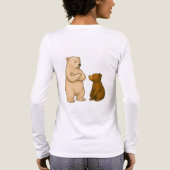 Kleine ogen, grote dromen Tri-Blend shirt (Achterkant)