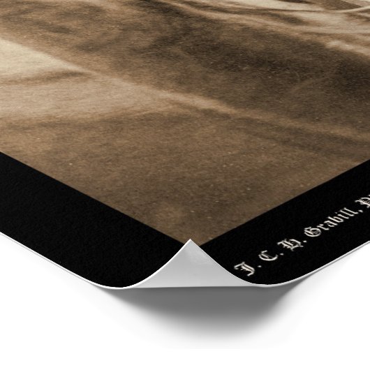 Kleine, Oglala-leider op Wounded Knee SD 1890 Poster (Hoek)